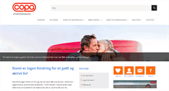 Desktop Screenshot of copa.dk