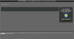 Desktop Screenshot of copa.com.ar